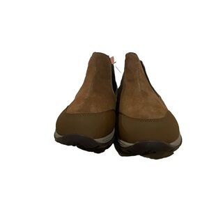 Easy Spirit Womens Exceed Padded Insole Ankle Chelsea Boots Shoes Dark Brown/ 8W